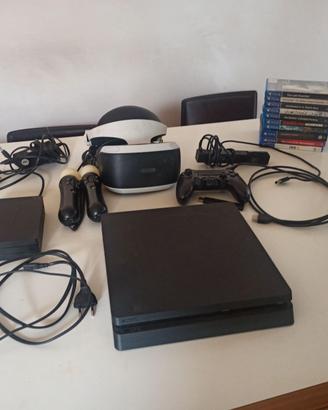 Ps4 slim + VR + giochi