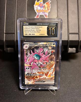 Nidoking 233 CGC 10 Pristine - POP 2