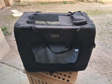 TRASPORTINO PER AUTO  PER CANE/GATTO PIEGHEVOLE