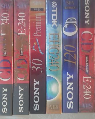 VHS nuove sigillate 