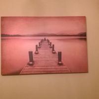 Quadro stampa fotografica con illuminazione