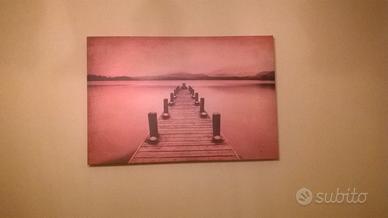 Quadro stampa fotografica con illuminazione