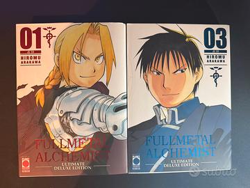 Full Metal Alchemist vol. 1 e 3