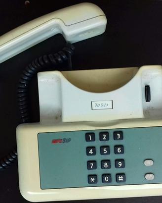 Telefono vintage SIP Sirio design Giugiaro