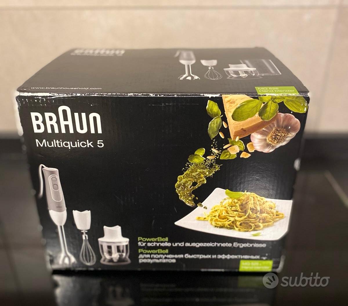 Braun Minipimer MultiQuick 5 - mai usato - Elettrodomestici In vendita a  Padova