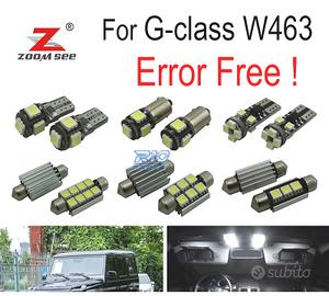 KIT 13 LAMPADE LED INTERNE MERCEDES CLASSE G W463 