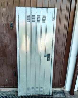 porta alluminio per cantina o ripostiglio/ garage