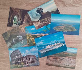 Lotto 65 Cartoline Italiane Anni 70/80 Viaggi