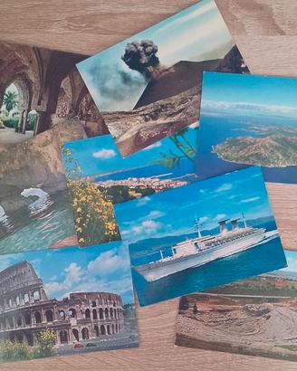 Lotto 65 Cartoline Italiane Anni 70/80 Viaggi
