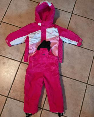 Abbigliamento da neve per bambina 18-36 mesi