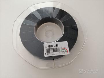 Nastro nero doppio raso Furlanis mady in Italy