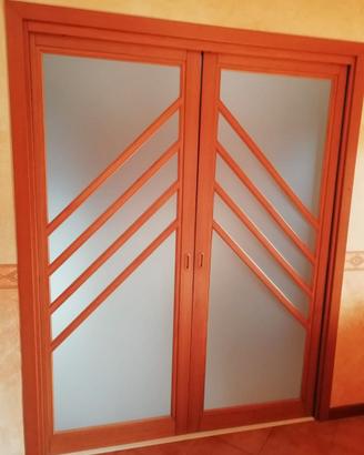 porta doppia scorrevole