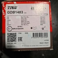 Pastiglie Freno Trw GDB 1483
