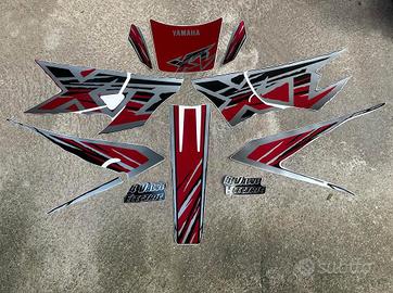 Adesivi Yamaha XT 600 E 4PT - moto nera