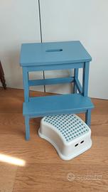 Scaletta sgabello IKEA  più rialzino