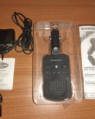 vivavoce bluetooth per auto+auricolare bluetooth