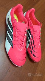 Scarpe Calcio Adidas Predator 44 rosso bianco