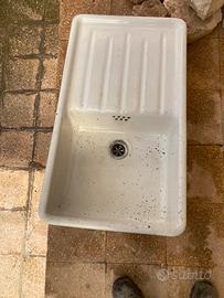 Pilozza lavabo lavatoio in ceramica da collezione