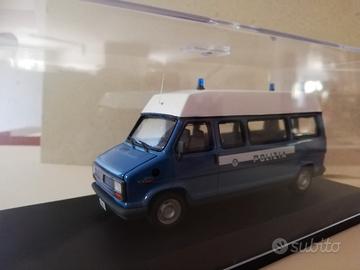 Modellino fiat ducato 1^ serie polizia