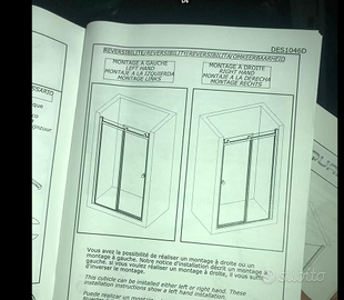 Box Doccia monolato acqualight nuovo - imballato