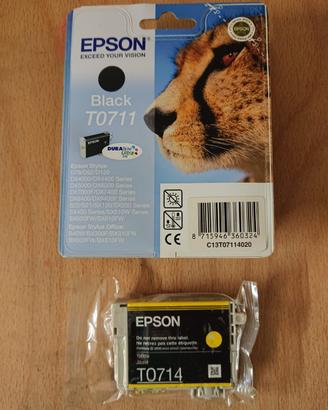 Cartuccia originale Epson giallo serie ghepardo
