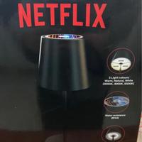 Lampada da tavolo Led Netflix portatile e ricari N
