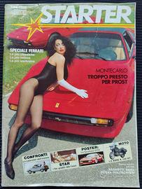 Rivista Starter num. 1 (1984) motori, donne, sport