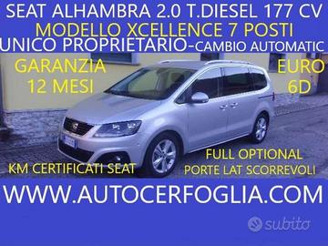 SEAT Alhambra III 2.0 tdi cr Xcellence 177cv dsg