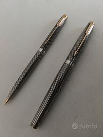 Penna stilografica e portamine vintage Parker 75 a