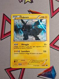 Carta Pokémon Zekrom 50/99 Holo ITA