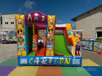 Giostra Gonfiabile Multiattività per Bambini