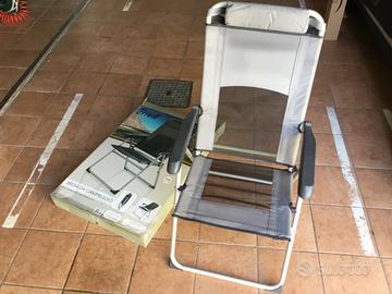 Sedia esterno , Campeggio schienale regolabile