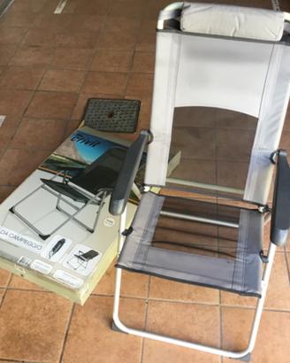 Sedia esterno , Campeggio schienale regolabile