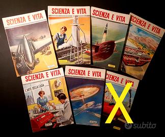 Rivista SCIENZA E VITA, del 1950-51
