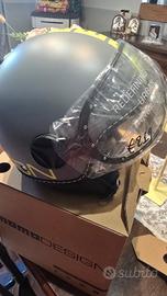 casco jet MOMO Design FGTR Classic Fluo E2206