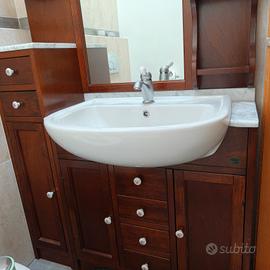 mobile bagno stile classico  colore noce