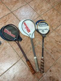 Racchette squash vintage