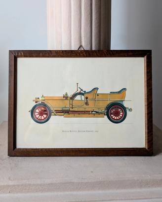 Stampa Rolls-Royce Silver Ghost del 1907
