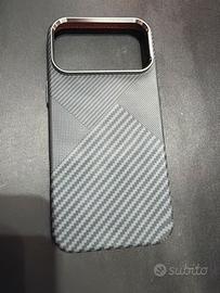 Cover iPhone 17 Pro Max Fibra di carbonio