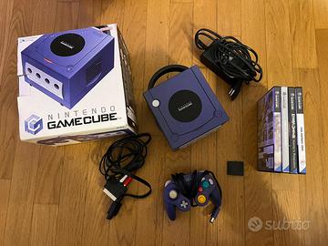 Nintendo GameCube Indigo Boxato + 4 Giochi