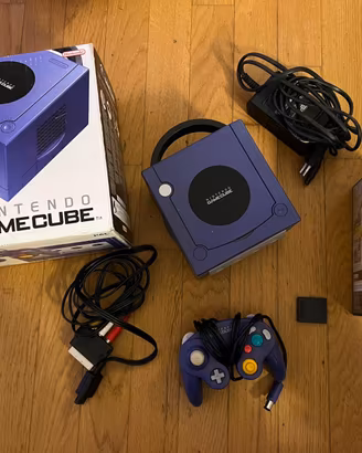 Nintendo GameCube Indigo Boxato + 4 Giochi