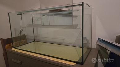 Acquario 200L nuovo + Lampada LED per piante