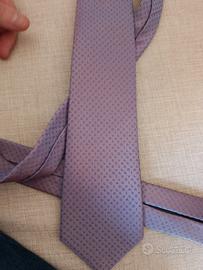 cravatta bulgari nuova con cartellino