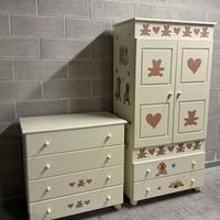 Set mobili cameretta bambino/bambina