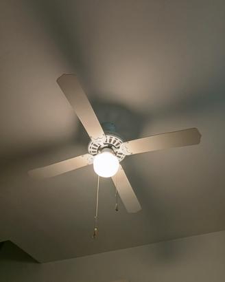 Lampadario con ventilatore incorporato 