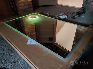 SPECCHIO RETROILLUMINATO LED 120×70 CM