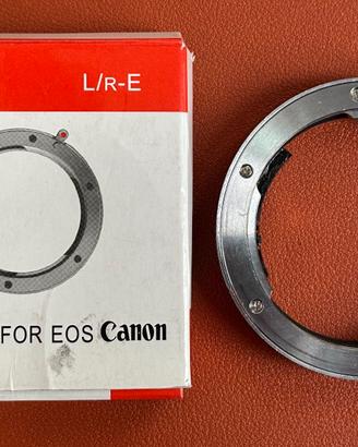 Anello per montaggio ottiche Leica R su Canon
