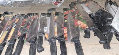 Coltelli sanelli lama liscia seghettata disosso