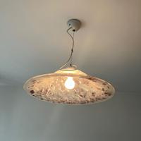 LAMPADARIO IN VETRO SOFFIATO