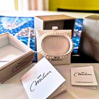 Negoziabil Bracciale Miluna in perle e oro bianco 